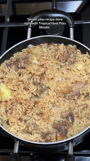 Delicious Pilau Recipe with Tropical Heat Masala