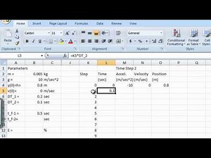 Excel Lab - Explicit Finite Differences 2