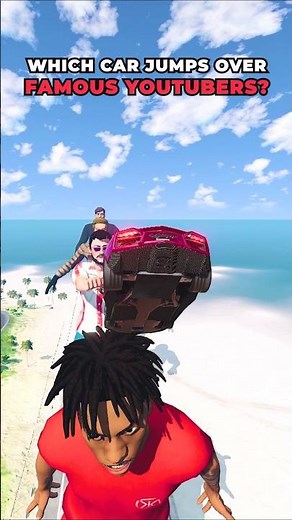 Cars VS Famous Youtubers 🚗 | BeamNG.drive #shorts