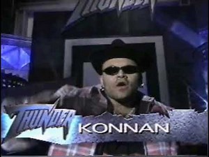 Konnan intro video - WCW nWo Thunder (PlayStation)