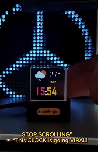 ⏰✨ Mini Transparent WiFi Weather Clock🌤️💎 Upgrade your home decor with this modern transparent WiFi weather clock! 📲✨ It’s more than just a clock – it displays real-time weather updates, time, and temperature, making it the perfect touch for your desk or bedroom. 🏠💖 Transparent minimalist design for a sleek look 💎 Real-time weather forecast via WiFi 🌦️ Compact & stylish – perfect for home, office, or bedside table 🏠 Easy to set up & connect with your wifi.🛍 Order now at www.iiiumiwave.c