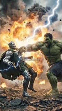 Gareeb Hulk ne Crores kama liye 😱 | Hulk vs Dr Doom #shorts #aihulk