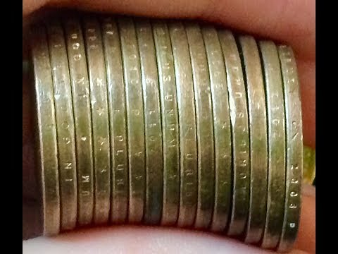 Missing Edge Lettering On Presidential Dollar Coins