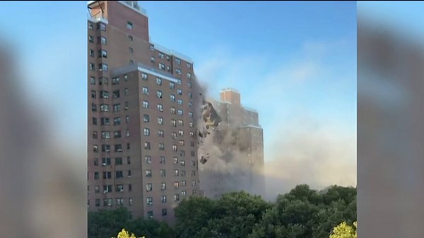 17-story chimney collapses at Bronx building: Investigators search for a cause