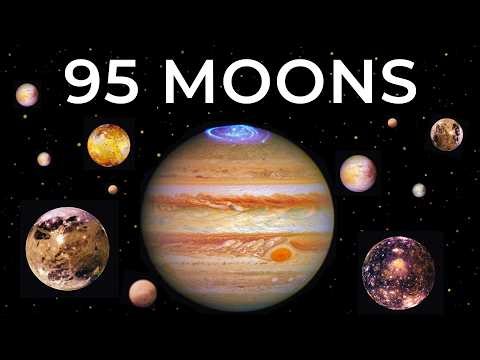 Jupiter Has 95 Moons... Fall Asleep Exploring Europa, Io & Every Strange World | A Relaxing Journey