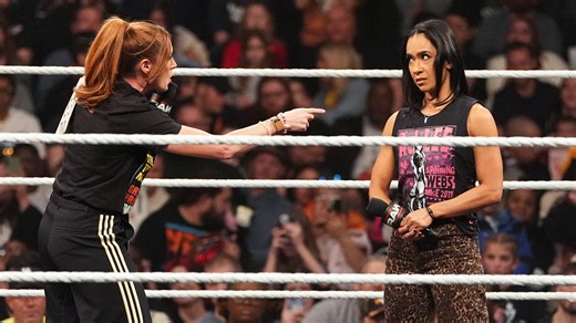When AJ Lee returns to confront Women’s Intercontinental Champion Becky Lynch, The Man loses her composure and challenges Lee to a title fight at Elimination Chamber. #WWERaw | WWE