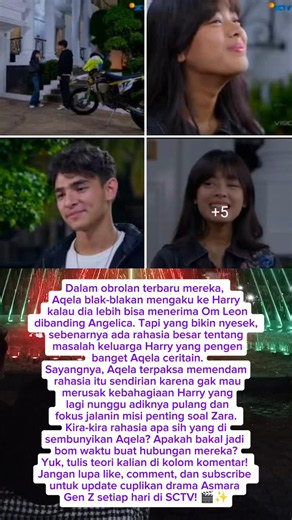 Ada Misi Penting! Alasan Mengejutkan Kenapa Aqela Pilih Bungkam di Depan Harry! #agz #viral #fyp