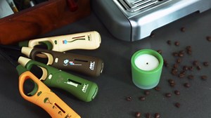 MK Lighter, 4-Pack Lighters Long, 9-Inch Extra-Long & 360° Flexible Neck Multipurpose Long Lighter Refillable Adjustable Flame Lighters for Candle, BBQ, Grill, Camping, Fireplace, Stove (Willow-Tone)