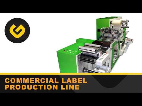 Commercial Label Production Line