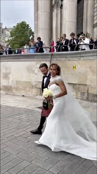 WATCH: The best moments from Mel B's wedding at St Paul's Cathedral