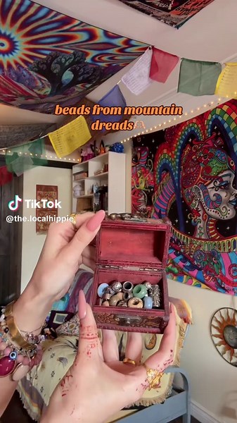 Enhancing Locs with Boho-Inspired Beads