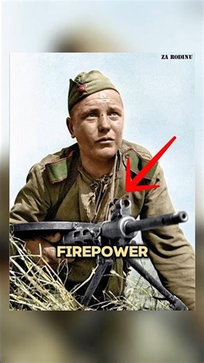 Why the Soviets Loved Submachine Guns in WW2? #shorts