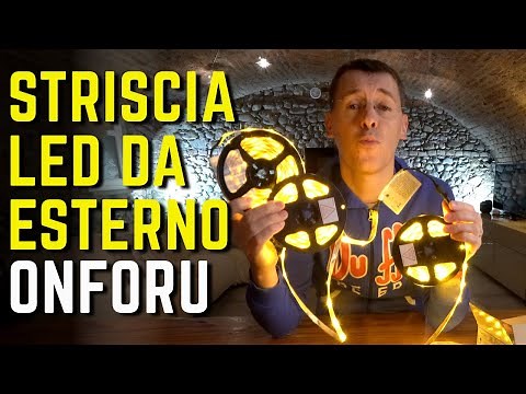 STRISCIA LED 15 METRI da ESTERNO e INTERNO ONFORU