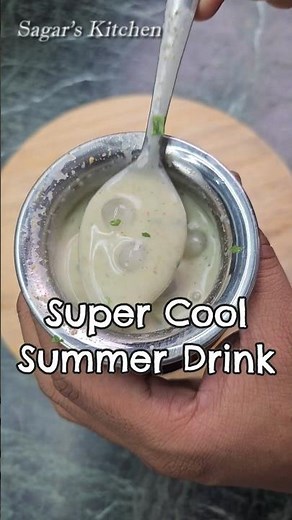 Super Cool for Body...Summer Drink Healthy & Tasty #Shorts #ColdDrink #SummerDrink