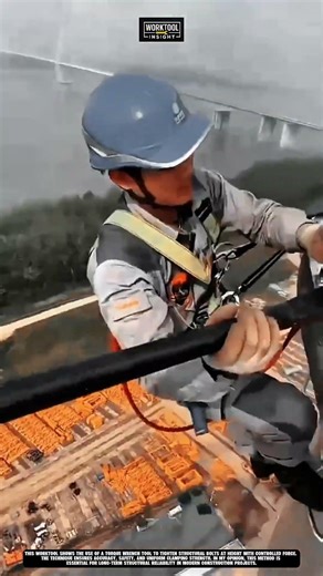 Torque Wrench Tool Tightening Structural Bolts at Height Best for Industry #tool