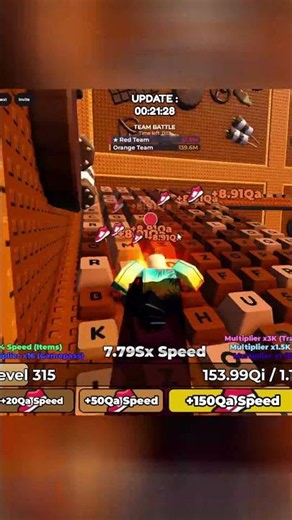 +1 Speed Keyboard Escape This game is IMPOSSIBLE! 🤯new admin abuse team fight for wins