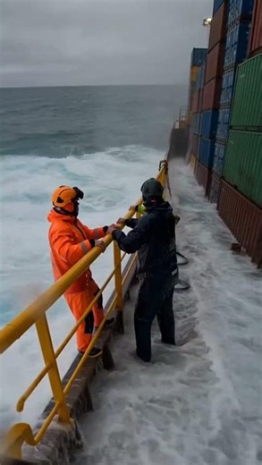 🚢 Giant Ship Conquers the Atlantic Ocean 🌊 | Epic Voyage! #shorts #atlanticocean #bigship #oceanlife