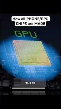 This is how this chip on all advanced devices are made #orangetech #techtok #asml #chip #gpu