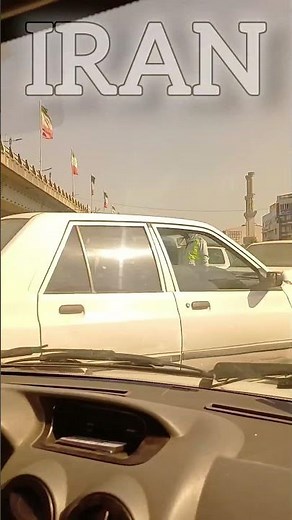 Driving Through the Streets of Northern Iran