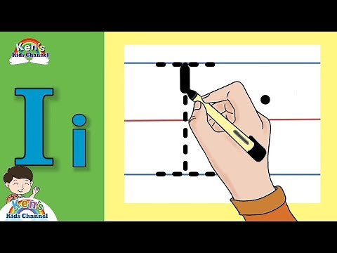Write the Letter Ii | Alphabet Letters for Children