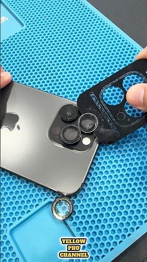 Love it! Remove And Install Lens Protector For iPhone 14 Pro Max #shorts