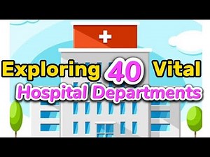 Hospital departments Names with meanings/ 40 hospital departments #nursing #medical