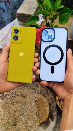 Motorola G85 5G🆚iPhone 15⚡Camera Test📸#iphone15 #viralshorts #motog85 #iphone #shorts #motoedge50fus