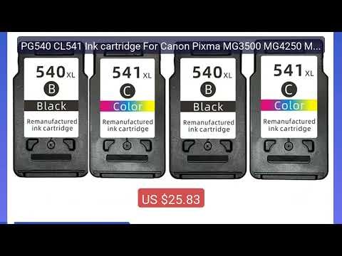 PG540 CL541 Ink cartridge For Canon Pixma MG3500 MG4250 MX375... — Amazing Value 2026 | Must Have!