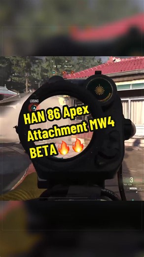 Han 86 Apex Attachment MW4 Beta — Best MW4 Beta Loadout