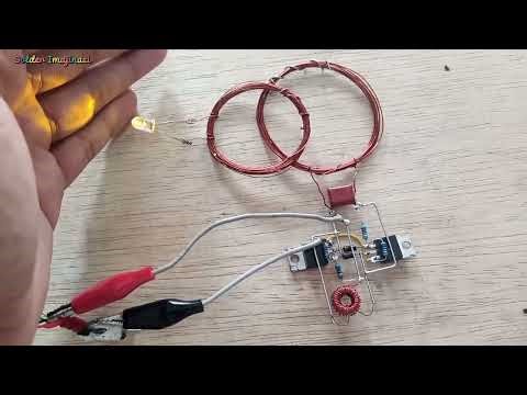 simple wireless power transfer 2 mosfet