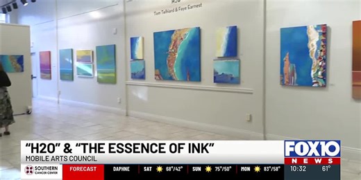 Mobile Arts Council unveils 'H2O' and 'The Essence of Ink' exhibits