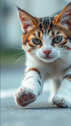 amazing cat speed sprinting up to 30 mph