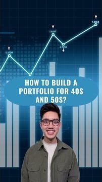How To Build A Portfolio for 40s and 50s?