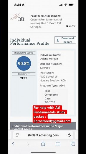 How I Passed ATI RN Fundamentals 2023/2026 New Proctored Exam with NGN with LEVEL 3