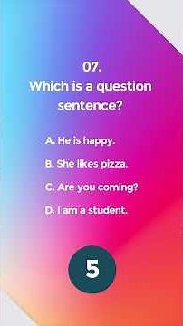 Basic English grammar Q and A