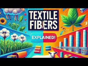 Textile Fibers Explained! | Natural vs Synthetic | Easy Guide for Beginners