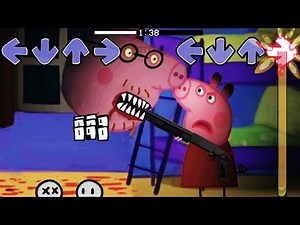 scary Peppa Pig Horror Splater in FNF muddy puddles Part 2