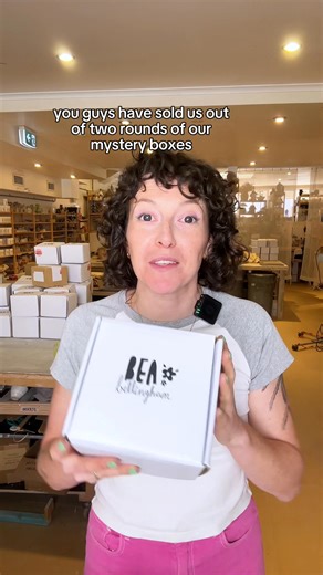 ✨ Mystery Boxes are here! ✨ Our third and FINAL Release! We’ve only packed 50 boxes - and they’re stuffed with surprises for our keenest fans who live for secrets, colour, and a bloody good bargain. Inside each box you’ll get: 1 MILD PANIC mug (big, bold, and ridiculous as ever) 2 hair claws (the fun kind that spark conversations) 3 stickers (because your laptop/water bottle isn’t weird enough yet) That’s $143 worth of goodies for just $70 - more than half off (because we didn't want to do the m