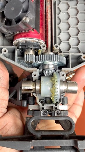 Mjx Hyper Go Back Rear Diff Repair🛠️⚙️#rccarrepairing