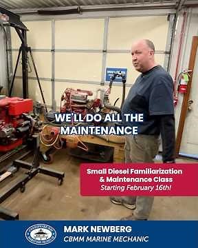 Small Diesel Familiarization & Maintenance with Marine Mechanic Mark Newberg