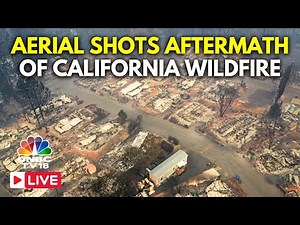 Los Angeles Wildfires LIVE: Aerial Footages Show Aftermath of California's Deadliest Wildfire | N18G
