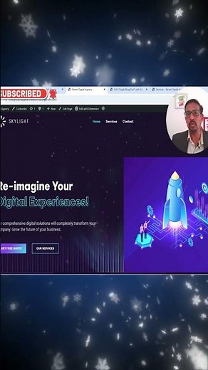 Create Website Using Elementor Website Templates #elementor #wordpress