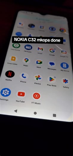 Exploring Developer Options on Nokia C32 Smartphone