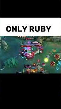 TUTORIAL RUBY GAMEPLAY #mobilelegends #mobilelegendsbangbang #mlbb #rubymobilelegends #mlbb #fypシ