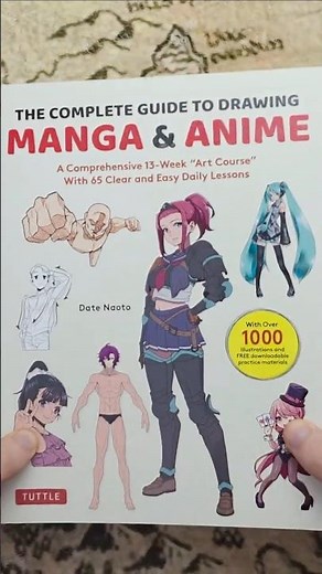 Is This the BEST Manga Drawing Guide? 👀✏️ | Quick Art Book Preview