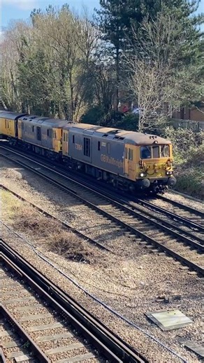 4 Class 73/9s On a Test Train From Dollands Moor Sdgs To South Croydon!