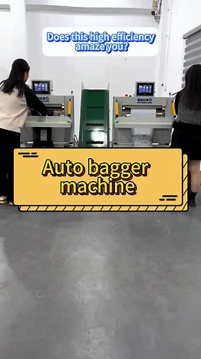 Does this high efficiency amazing you? #automatic #autobagger #automaticbagpacking #autobaggermachine #bagpacking #expressbagpackingmachine #automaticbaggermachine #packingmachine