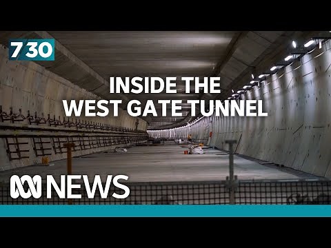A rare look inside Victoria's West Gate Tunnel project | 7.30