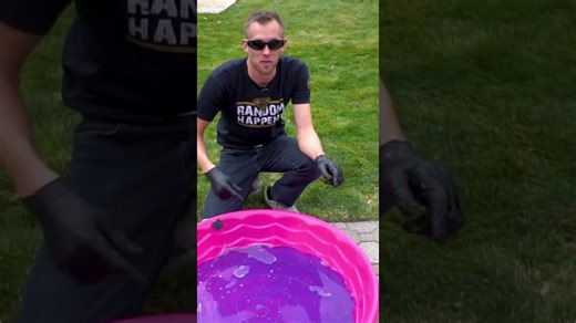 Homemade fire cloud generator produces dramatic flame effects