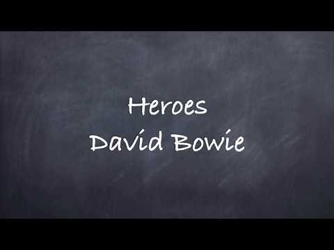 David Bowie-Heroes Lyrics